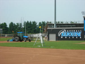 Kilbourne Field Laser Grading by the Mercer Group