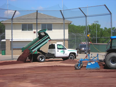 Red Skinned Infield Topdressing 2