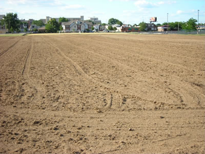 University of Dayton Practice Soccer Field - before